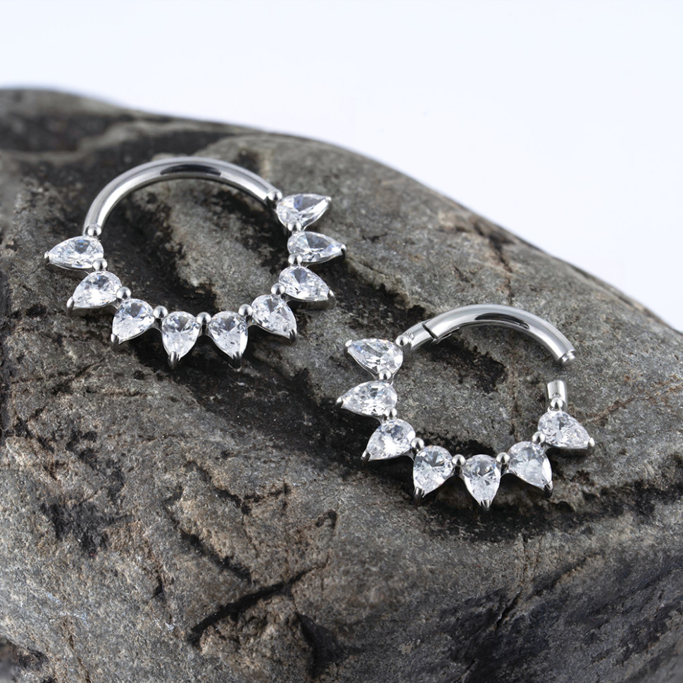 Кольцо-кликер May 1.2 мм (16 G)