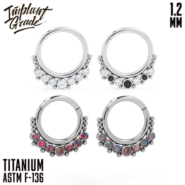 Кольцо-кликер Gino 1.2 мм (16 G)