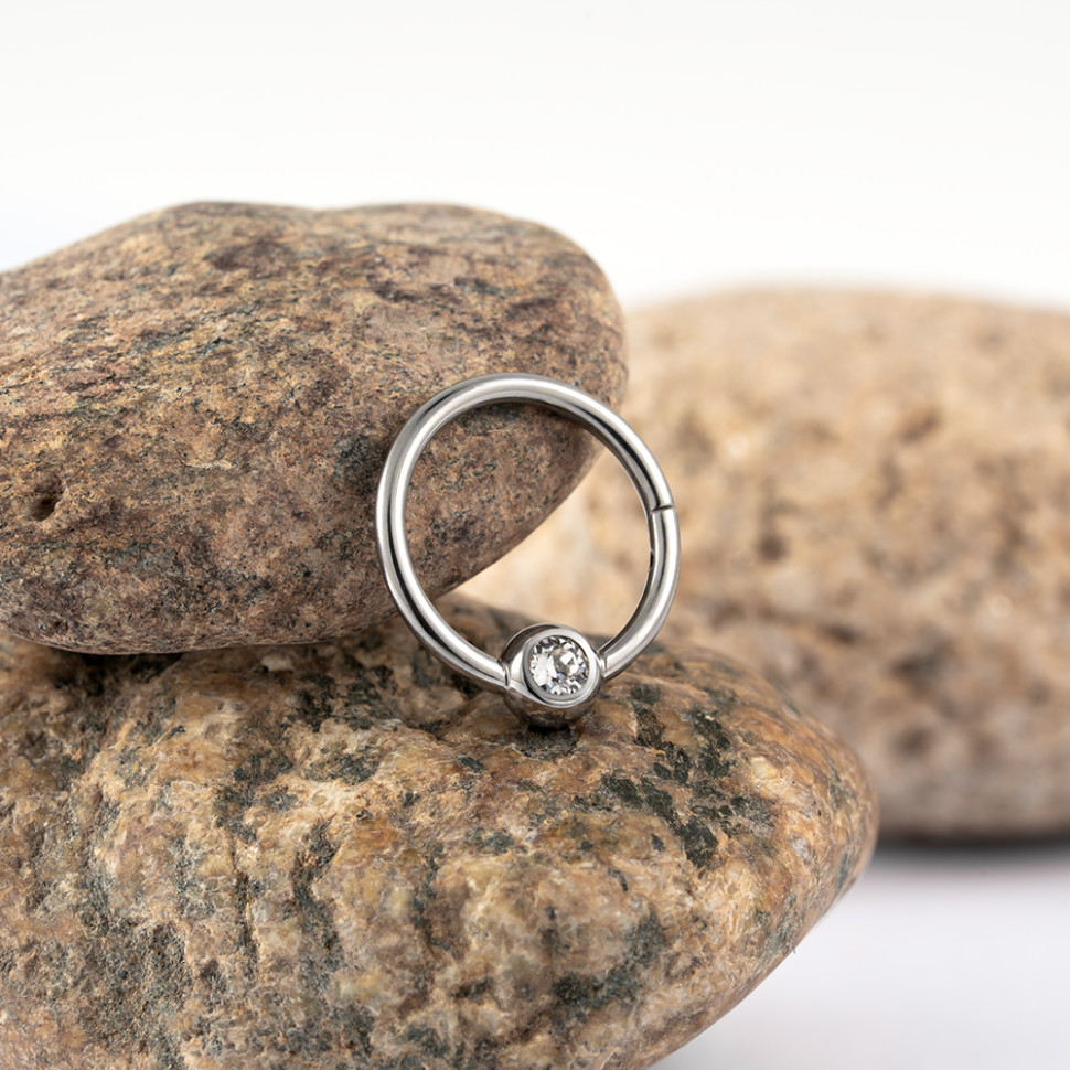 Кольцо-кликер Globe 1.2 мм (16 G)